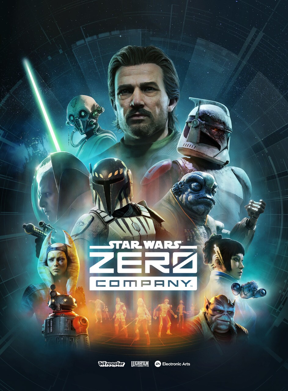 Arte oficial de STAR WARS Zero Company