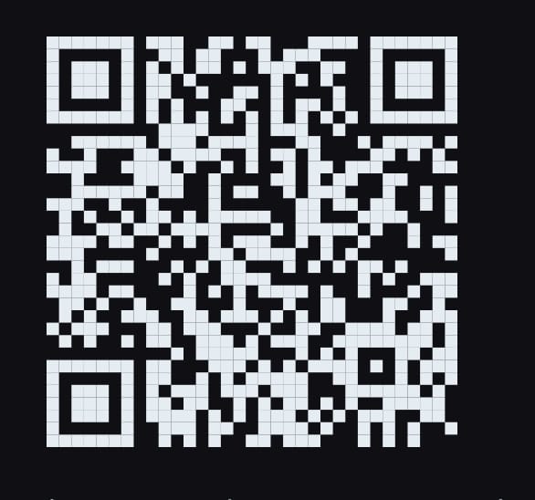 Código QR del enlace de referido de Nexo de TokenGeekCoin